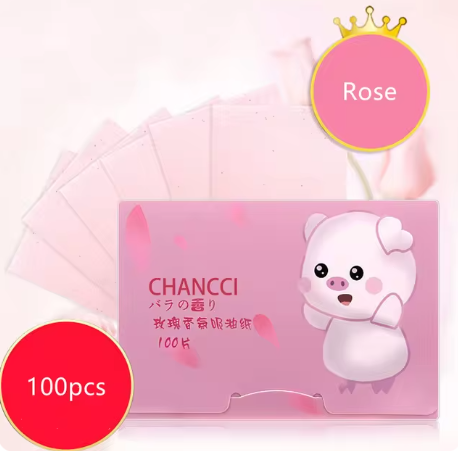 Papel absorbente facial